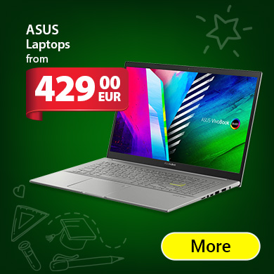 Noutbooks Asus from 429€